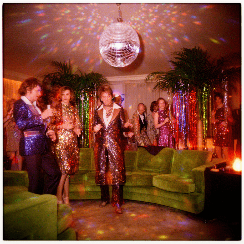 Retro Party example generated with Flux 2