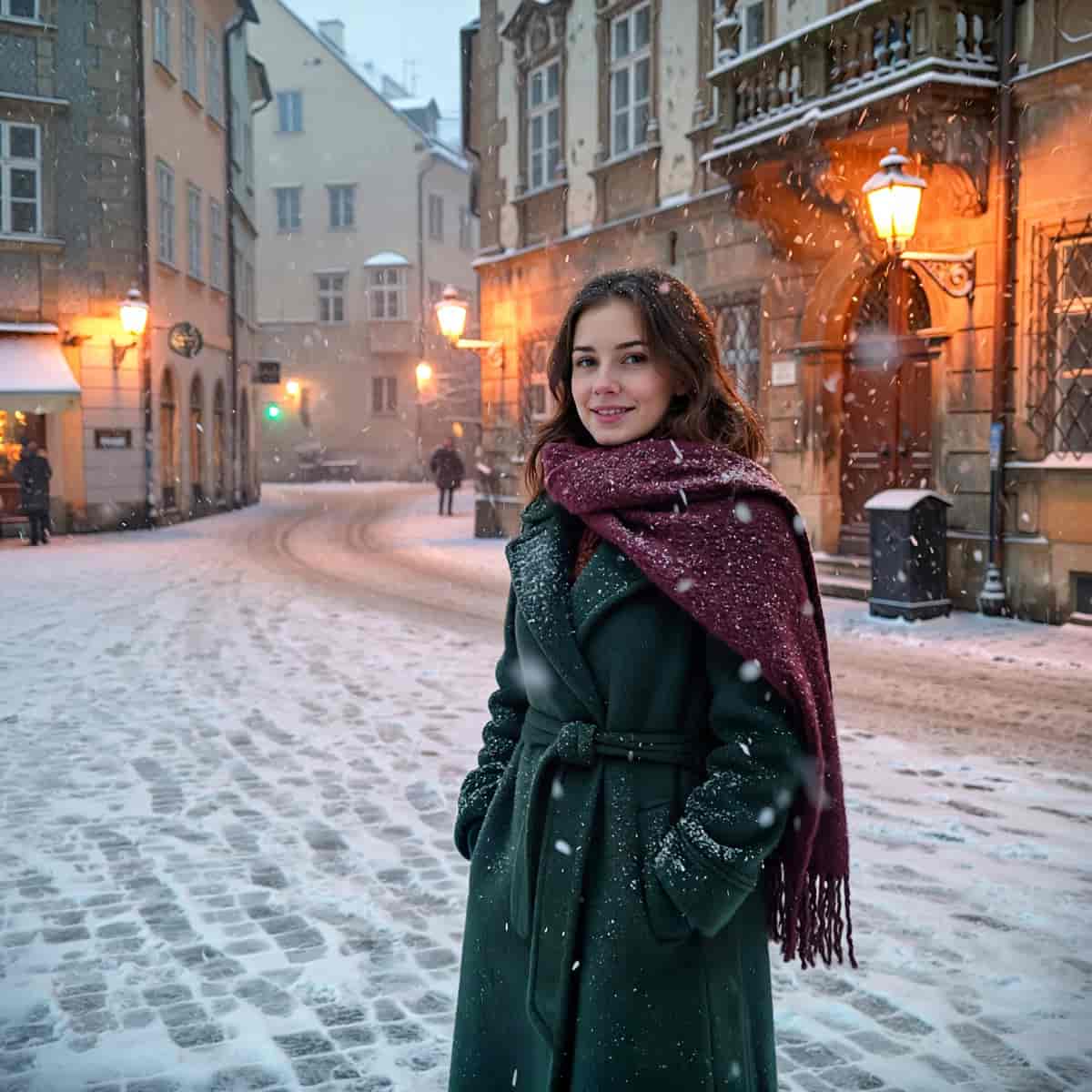 Winter Wonderland example generated with ImagineArt 1.5