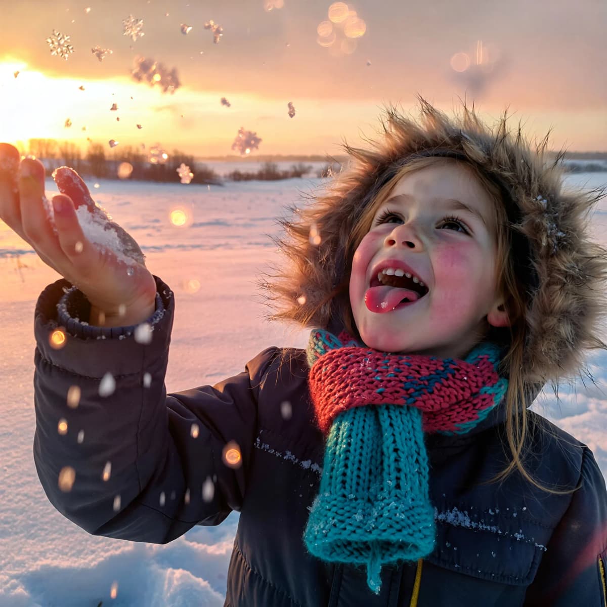 Winter Wonderland example generated with ImagineArt 1.5