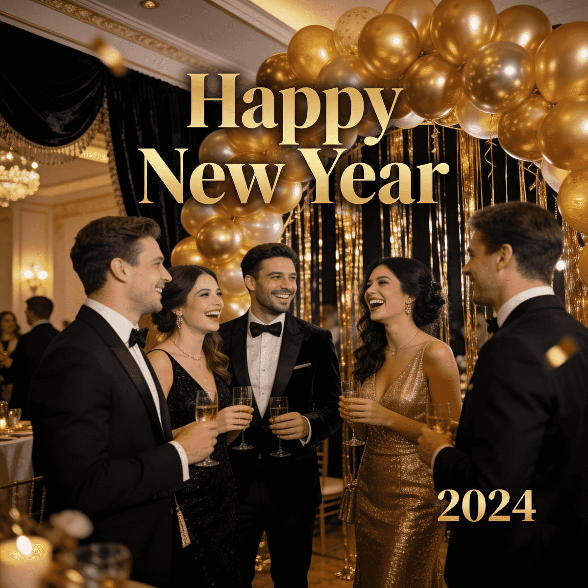 Gold & Black example generated with ByteDance SeeDream v4.5