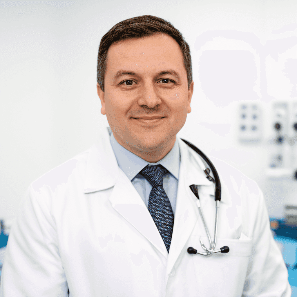 Medical Professional headshot generated with Flux 2