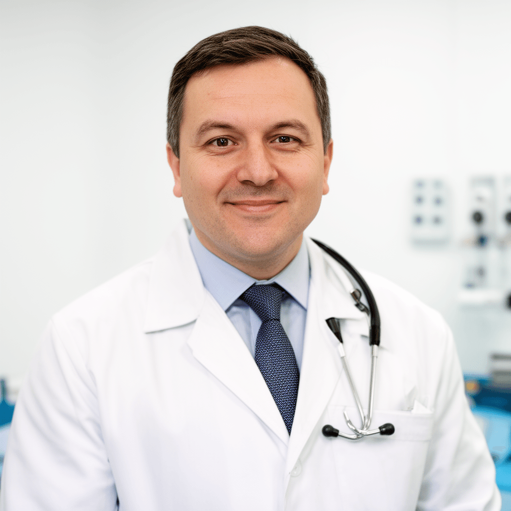 Medical Professional headshot generated with Flux 2