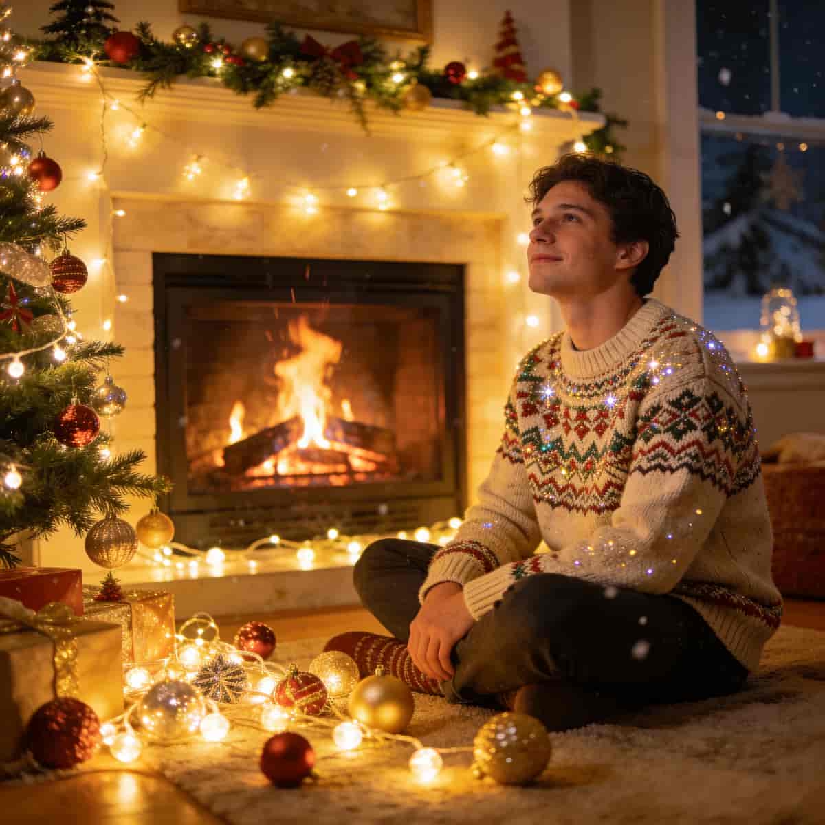 Cozy Christmas example generated with ByteDance SeeDream v4.5