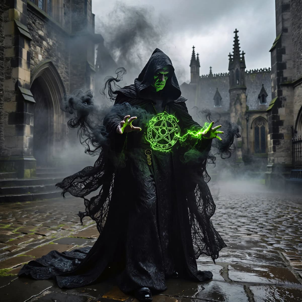 Dark Arts example generated with ImagineArt 1.5