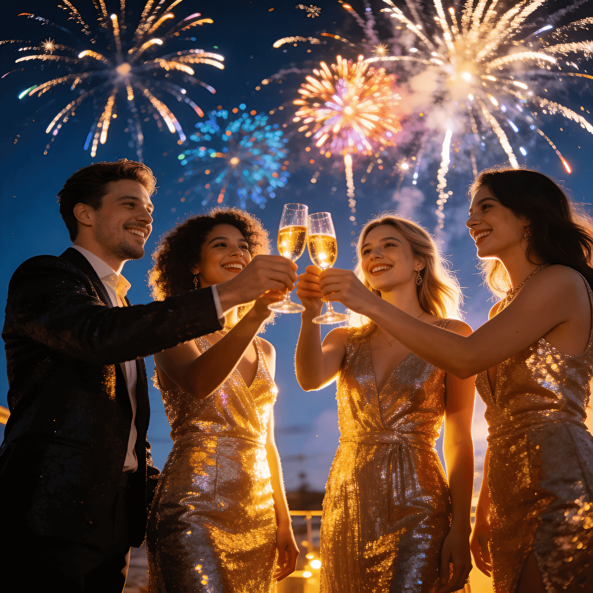 Fireworks example generated with ByteDance SeeDream v4.5