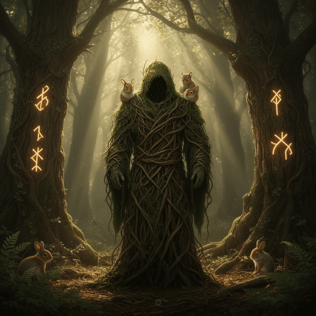 Forest Druid example generated with Flux 2