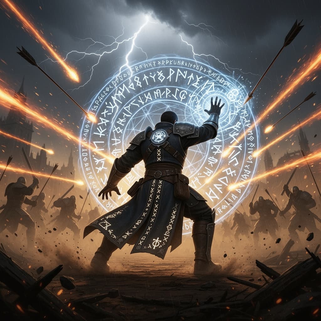 Battle Mage example generated with Flux 2 Flex