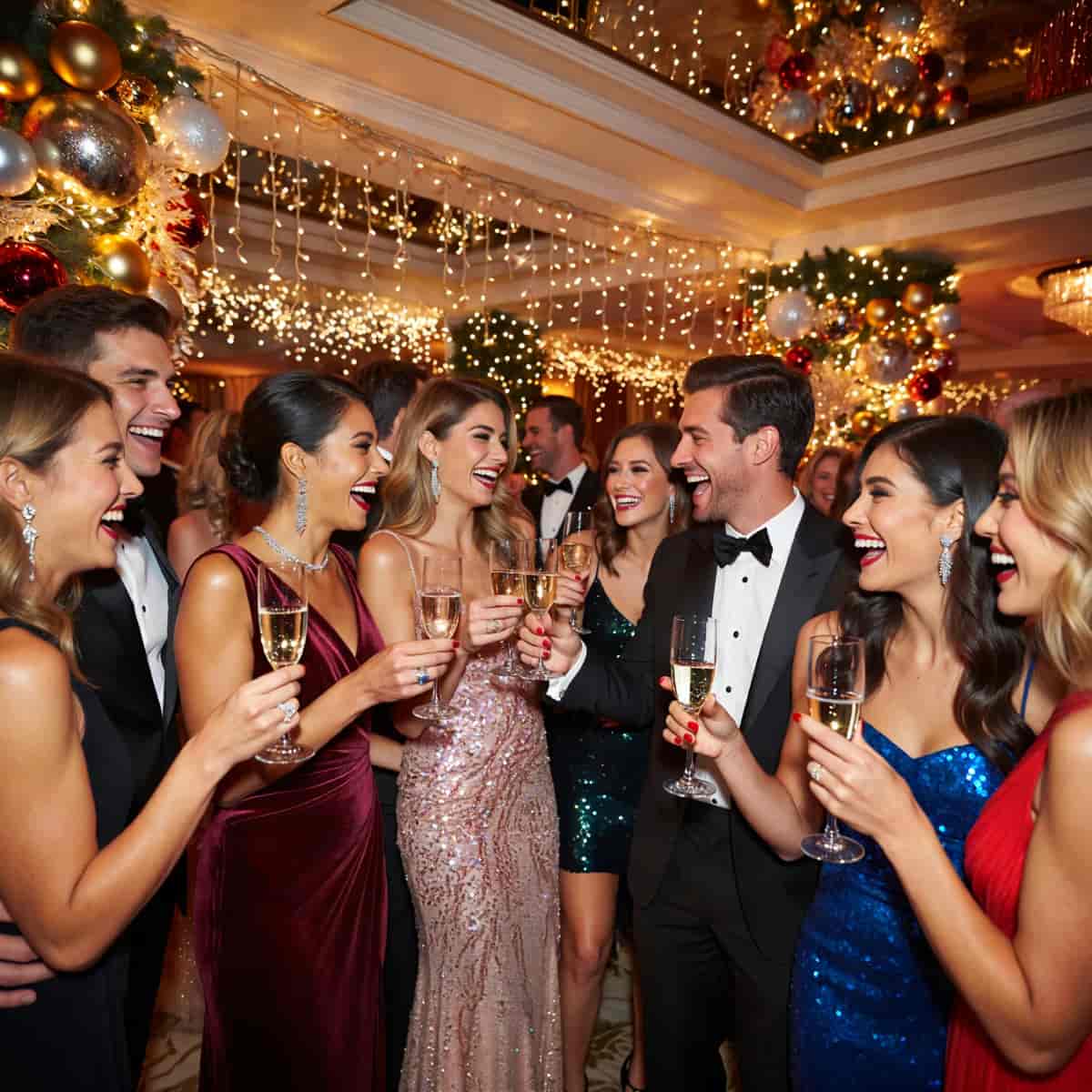 Holiday Party example generated with ImagineArt 1.5