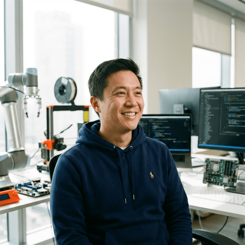 Tech Professional headshot generated with Nano Banana Pro