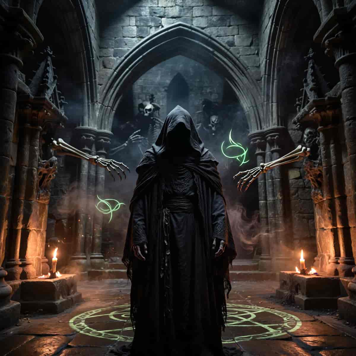 Dark Arts example generated with ImagineArt 1.5