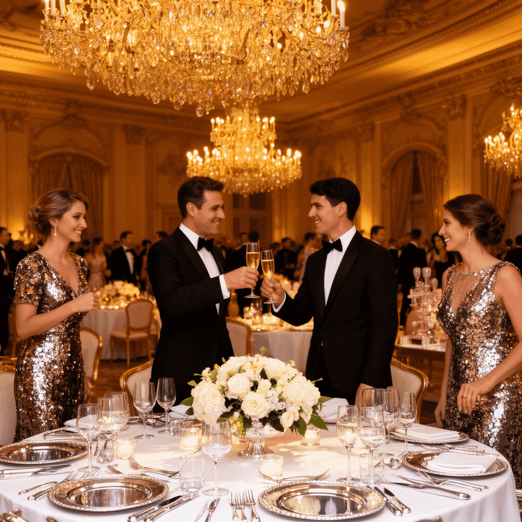 Holiday Party example generated with Flux 2