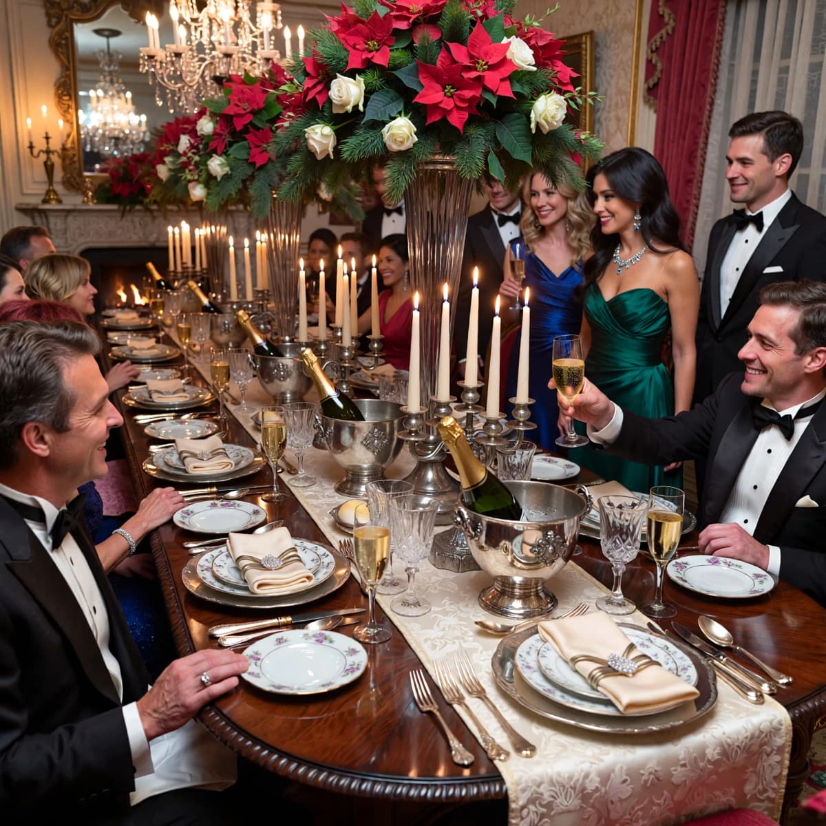 Holiday Party example generated with ImagineArt 1.5