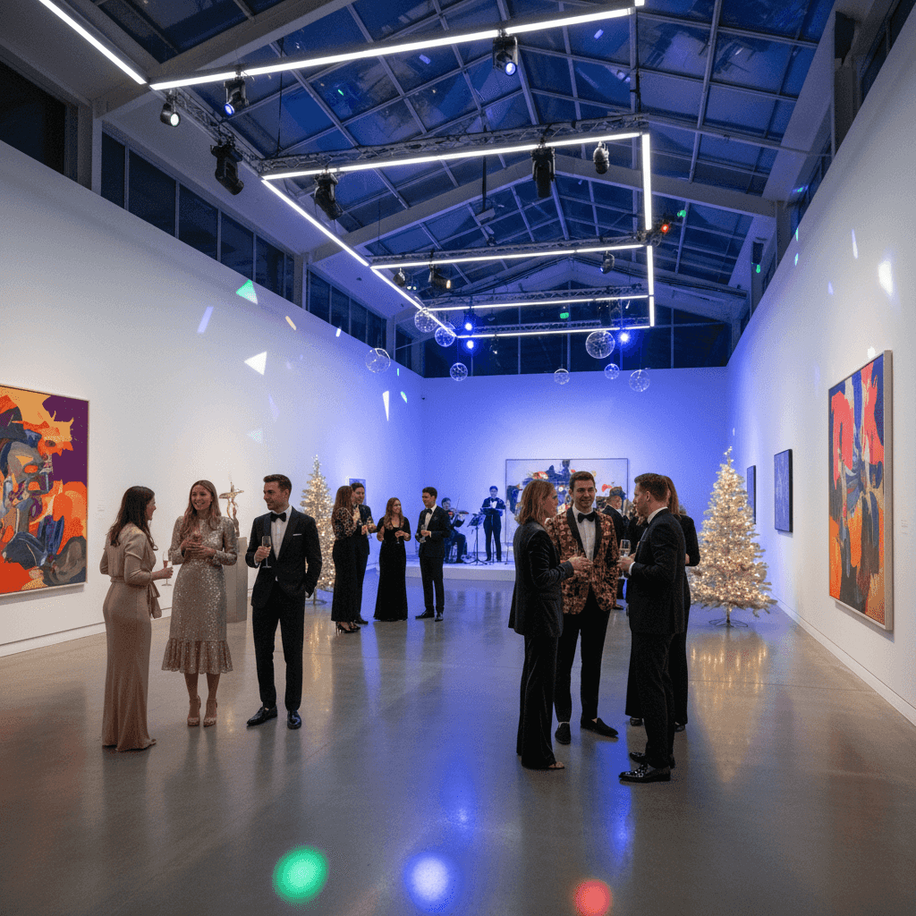 Holiday Party example generated with Nano Banana Pro