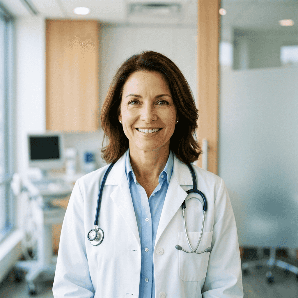 Medical Professional headshot generated with Nano Banana Pro