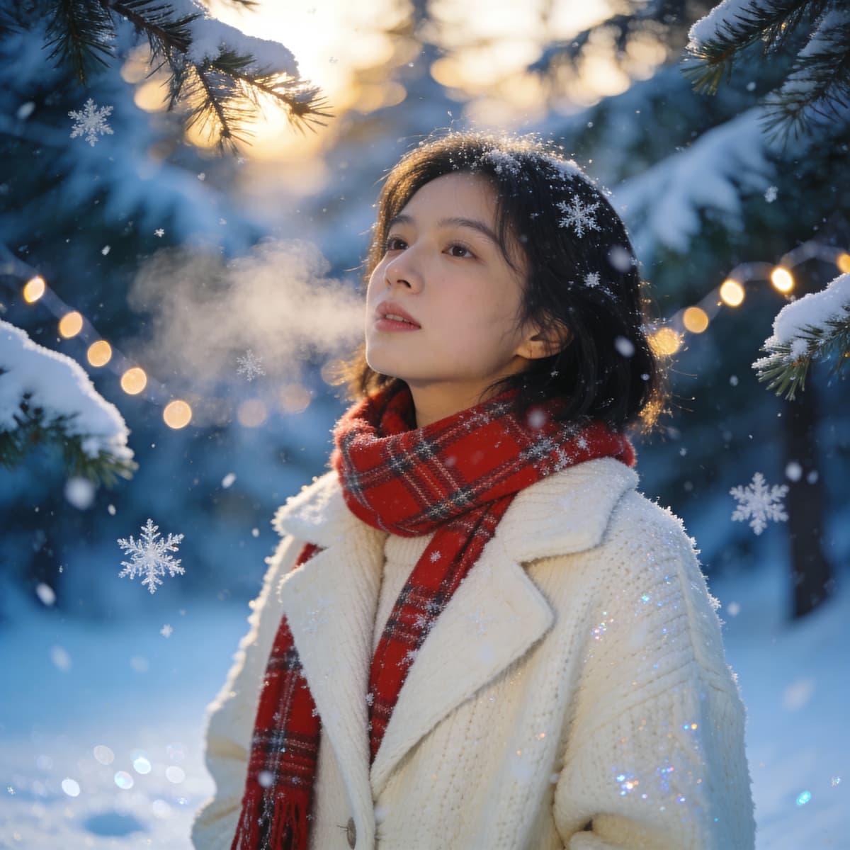 Winter Wonderland example generated with ByteDance SeeDream v4.5