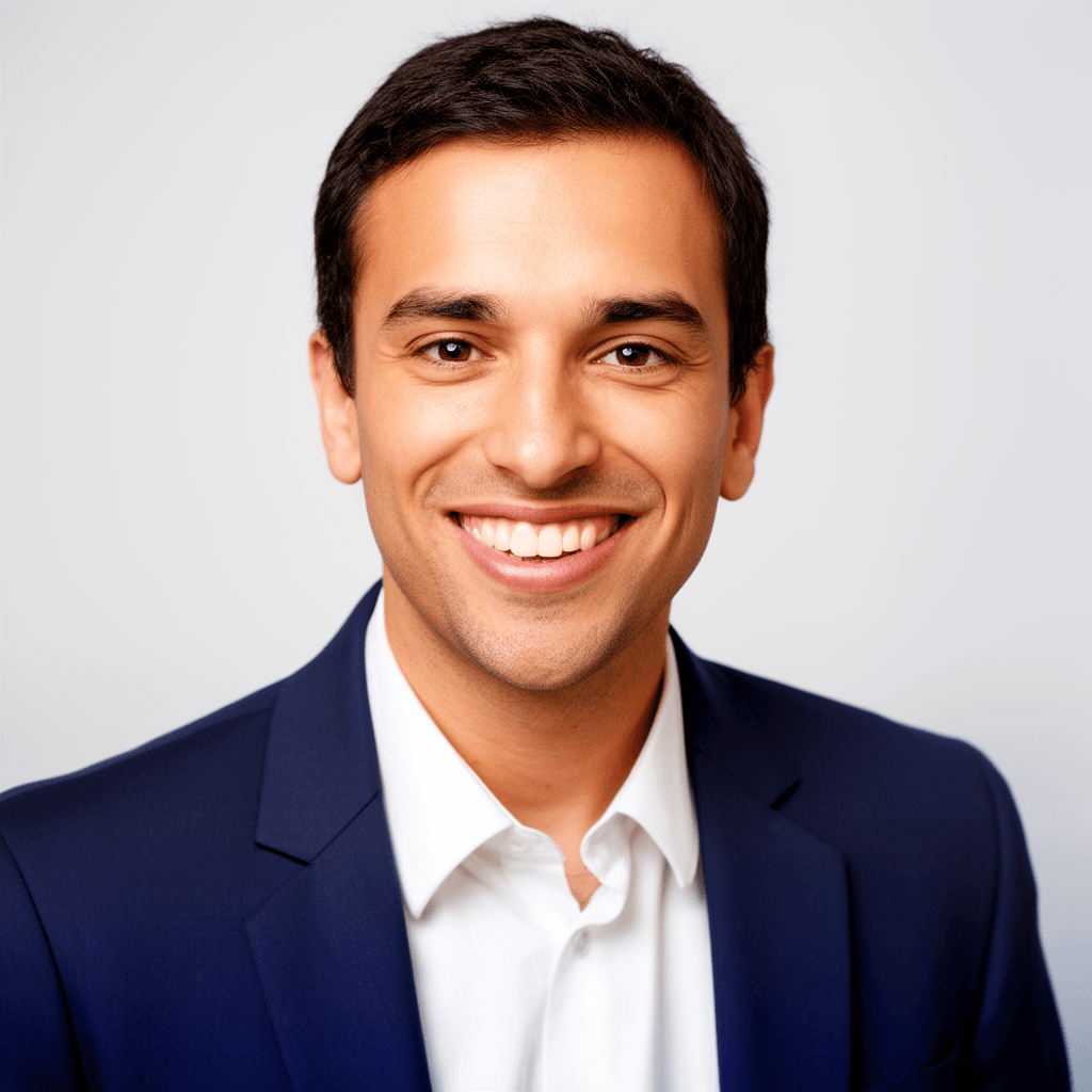 LinkedIn headshot generated with Flux 2