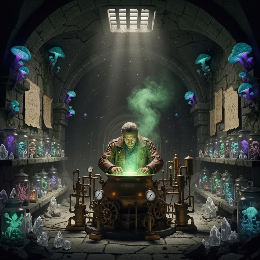 Alchemist example generated with Flux 2 Flex