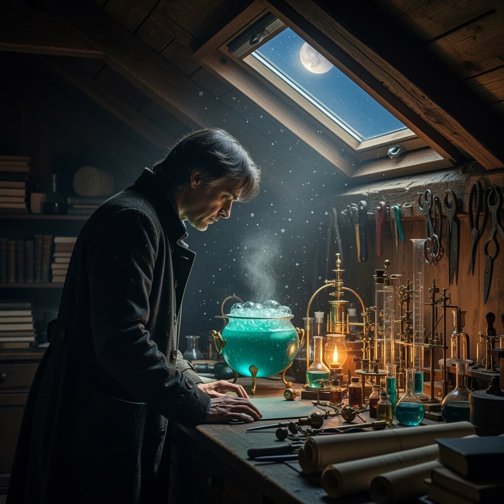 Alchemist example generated with Flux 2 Flex