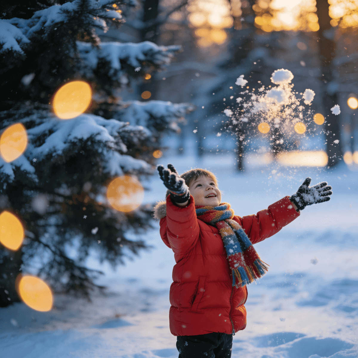 Winter Wonderland example generated with ByteDance SeeDream v4.5