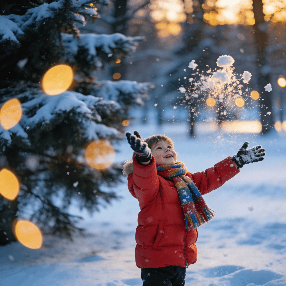 Winter Wonderland example generated with ByteDance SeeDream v4.5