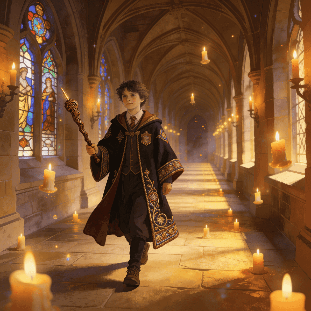 School of Magic example generated with ByteDance SeeDream v4.5