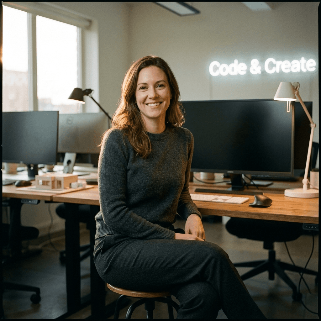 Tech Professional headshot generated with Nano Banana Pro