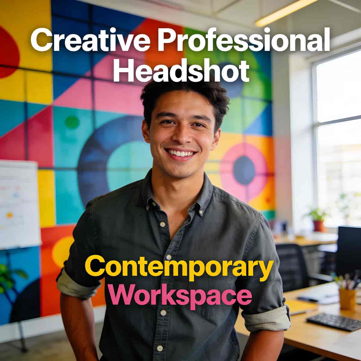 Creative Professional headshot generated with ByteDance SeeDream v4.5