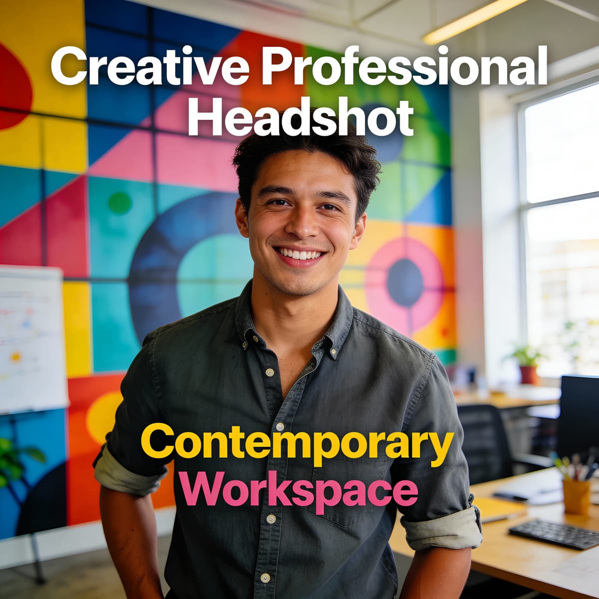 Creative Professional headshot generated with ByteDance SeeDream v4.5