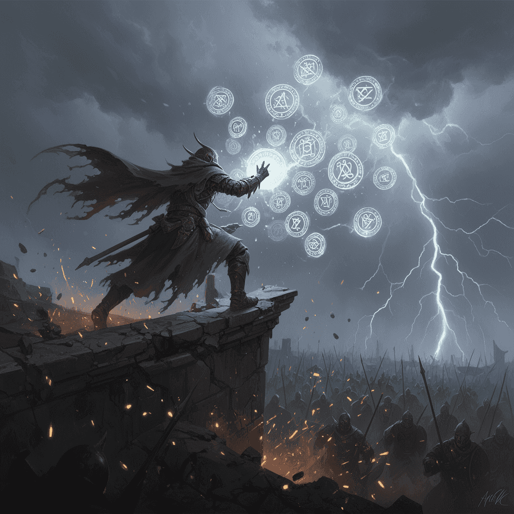 Battle Mage example generated with Flux 2