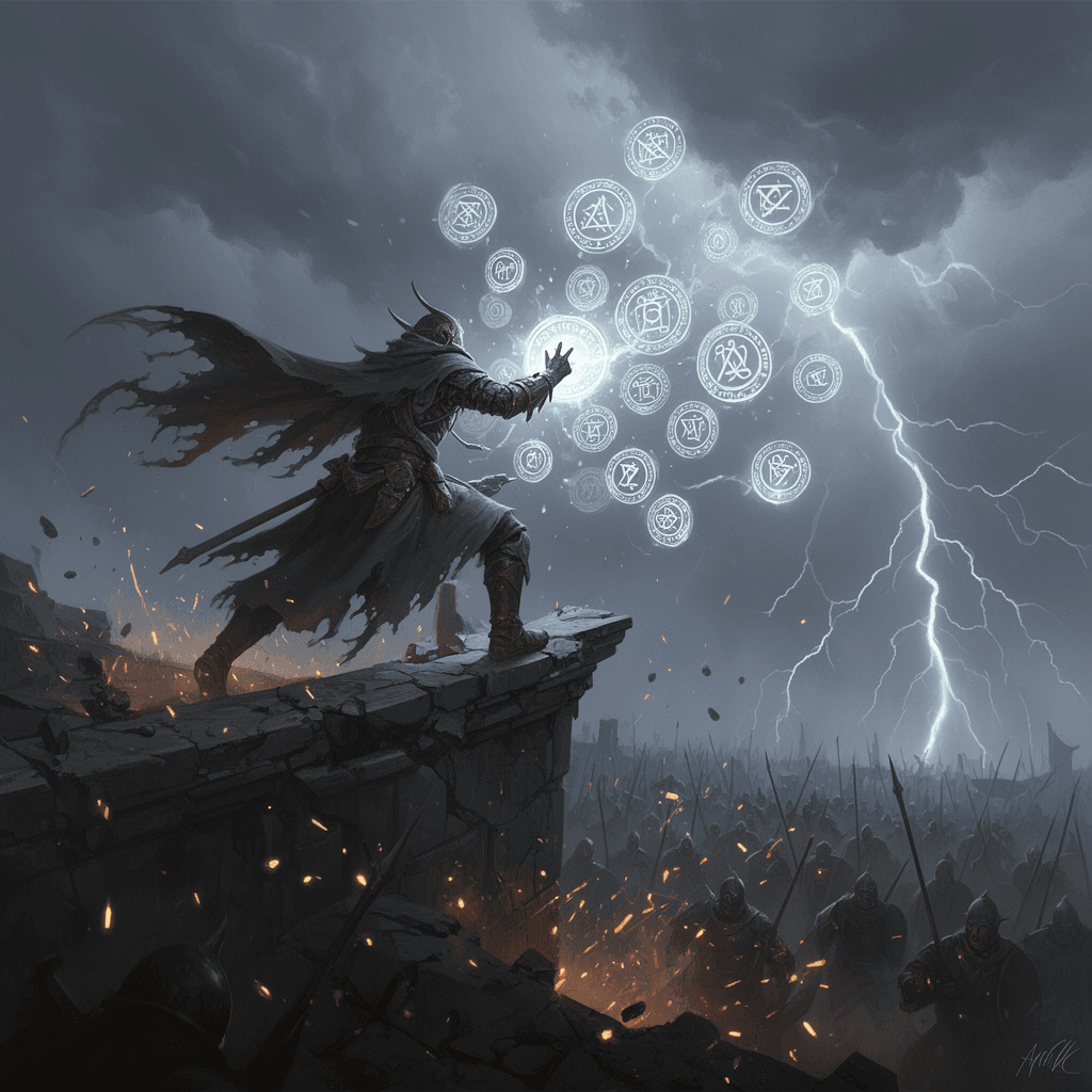 Battle Mage example generated with Flux 2