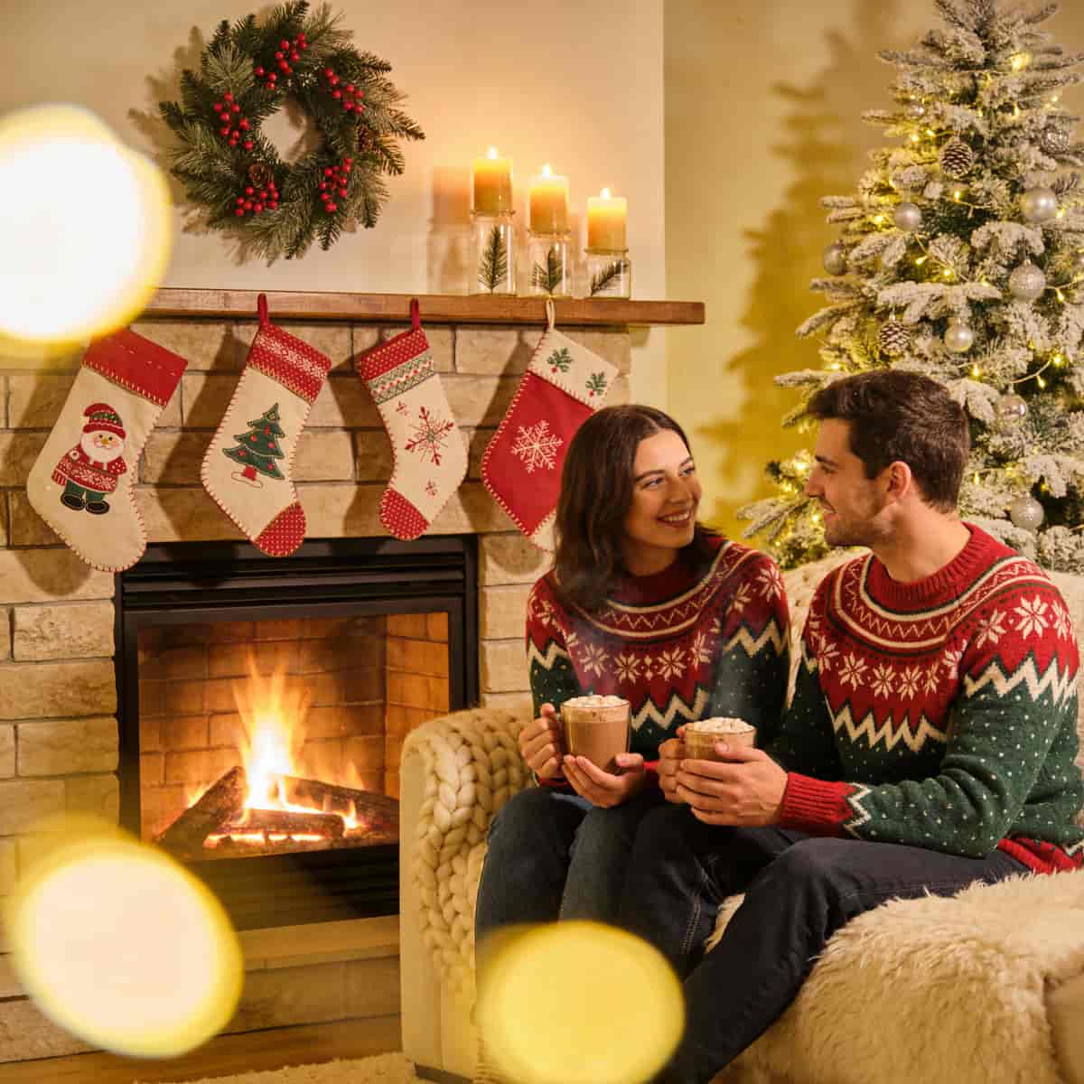 Cozy Christmas example generated with ByteDance SeeDream v4.5