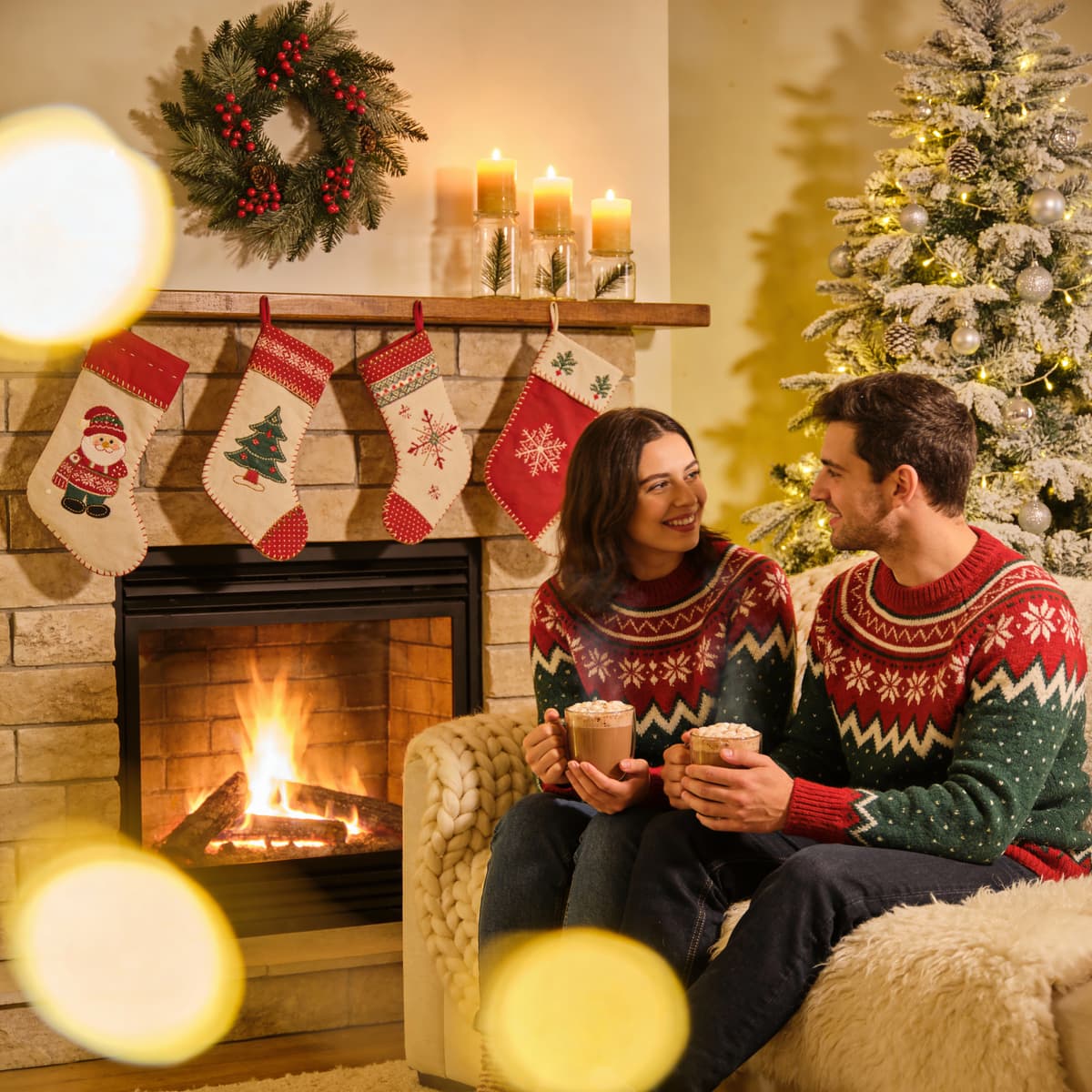 Cozy Christmas example generated with ByteDance SeeDream v4.5