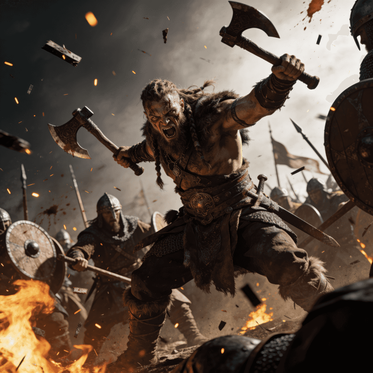 Berserker example generated with ByteDance SeeDream v4.5