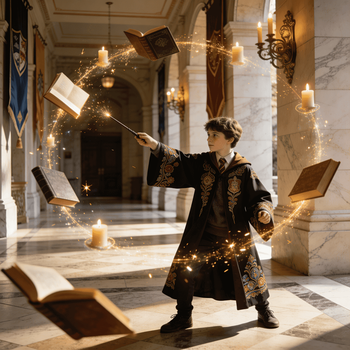 School of Magic example generated with ByteDance SeeDream v4.5