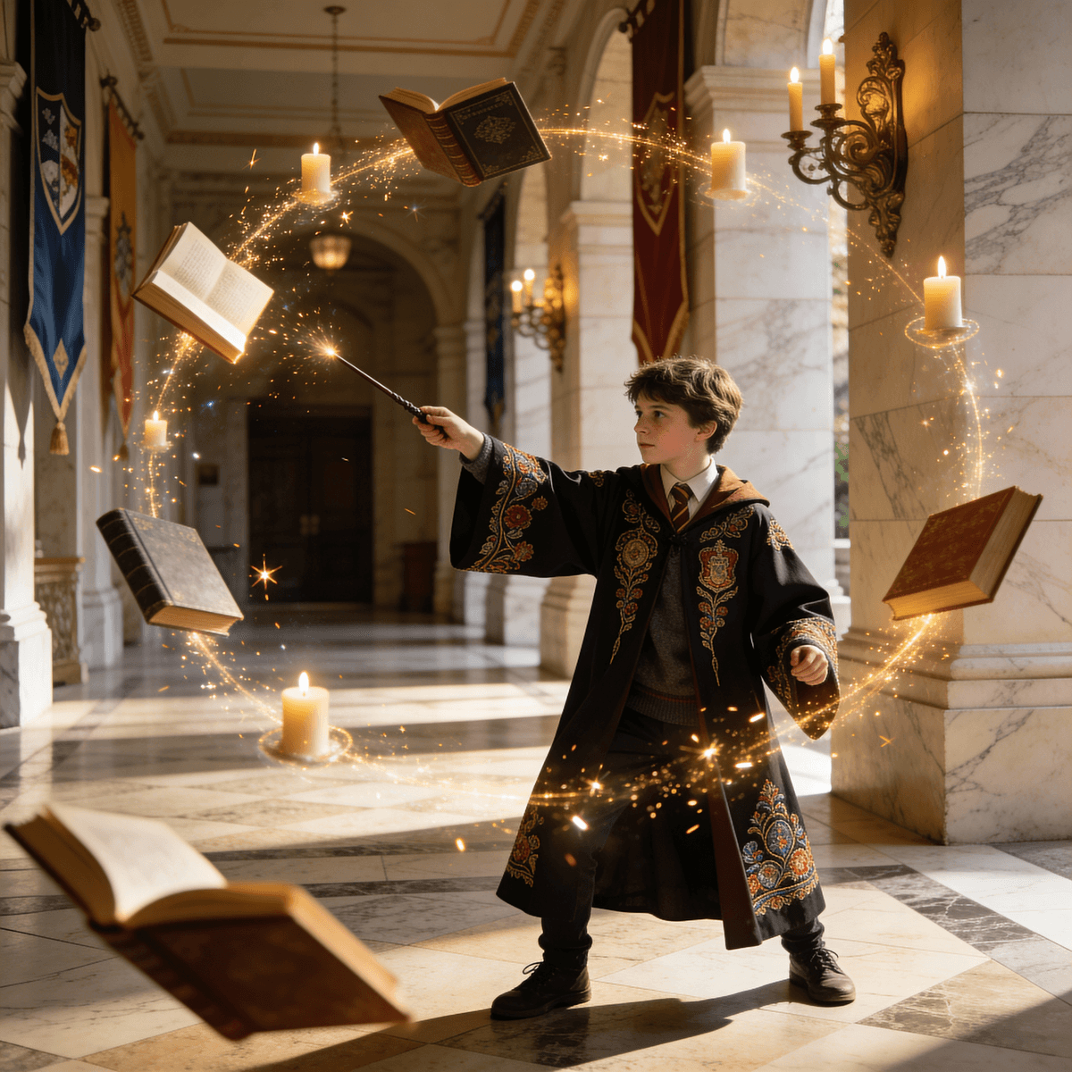 School of Magic example generated with ByteDance SeeDream v4.5