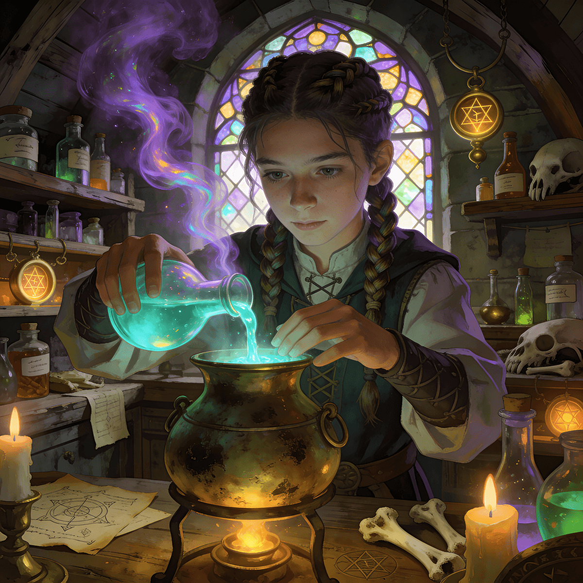 Alchemist example generated with ByteDance SeeDream v4.5