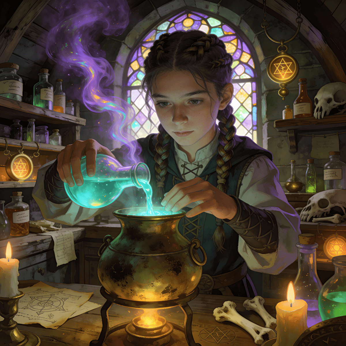 Alchemist example generated with ByteDance SeeDream v4.5