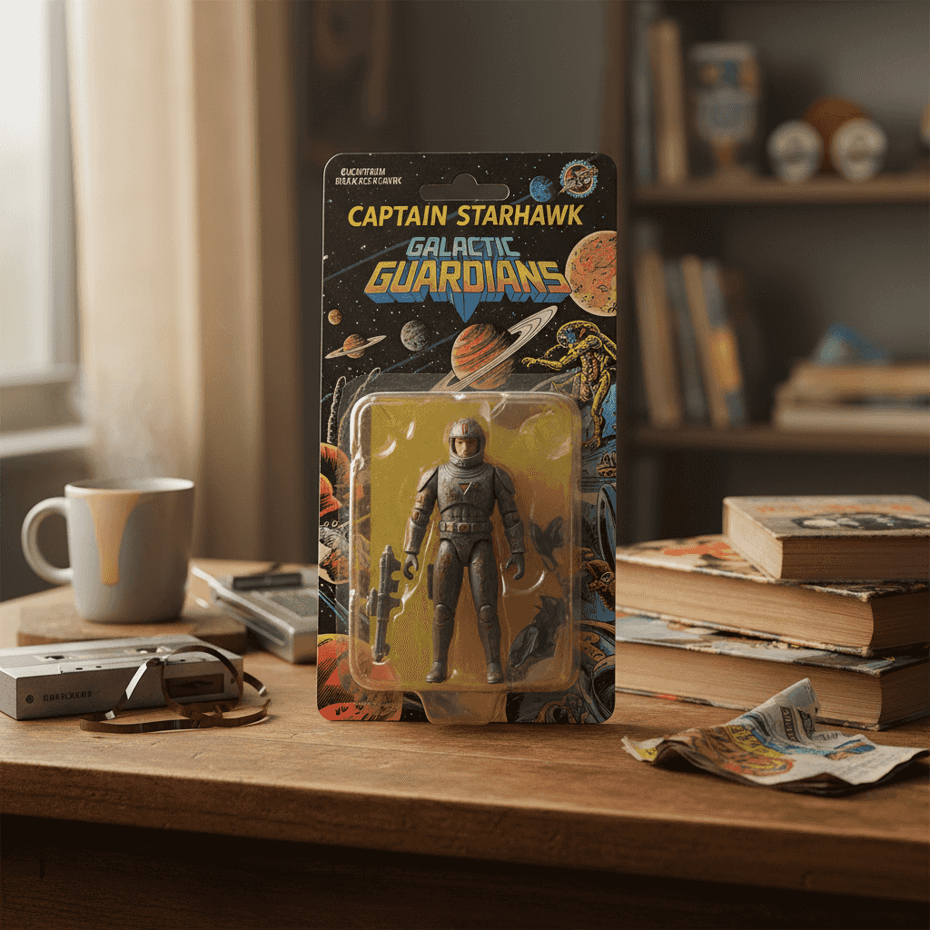 Vintage Packaging example generated with Nano Banana