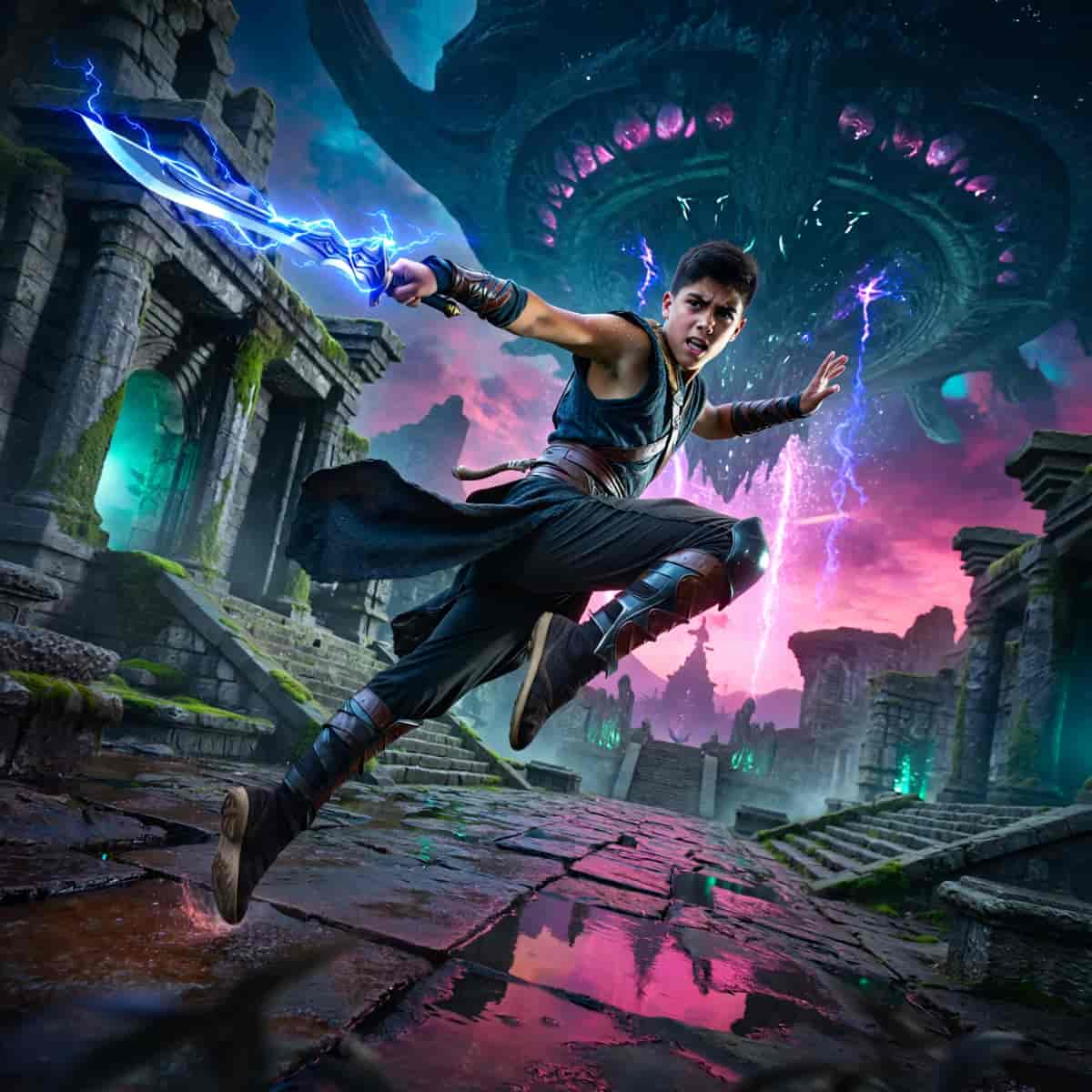 Jedi example generated with ImagineArt 1.5