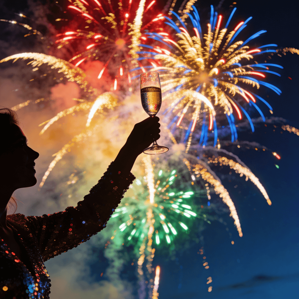 Fireworks example generated with ByteDance SeeDream v4.5