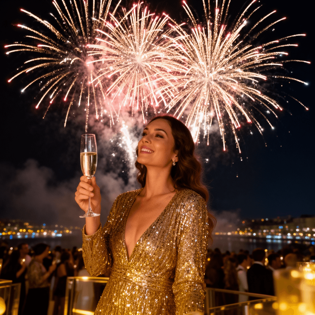 Fireworks example generated with Flux 2