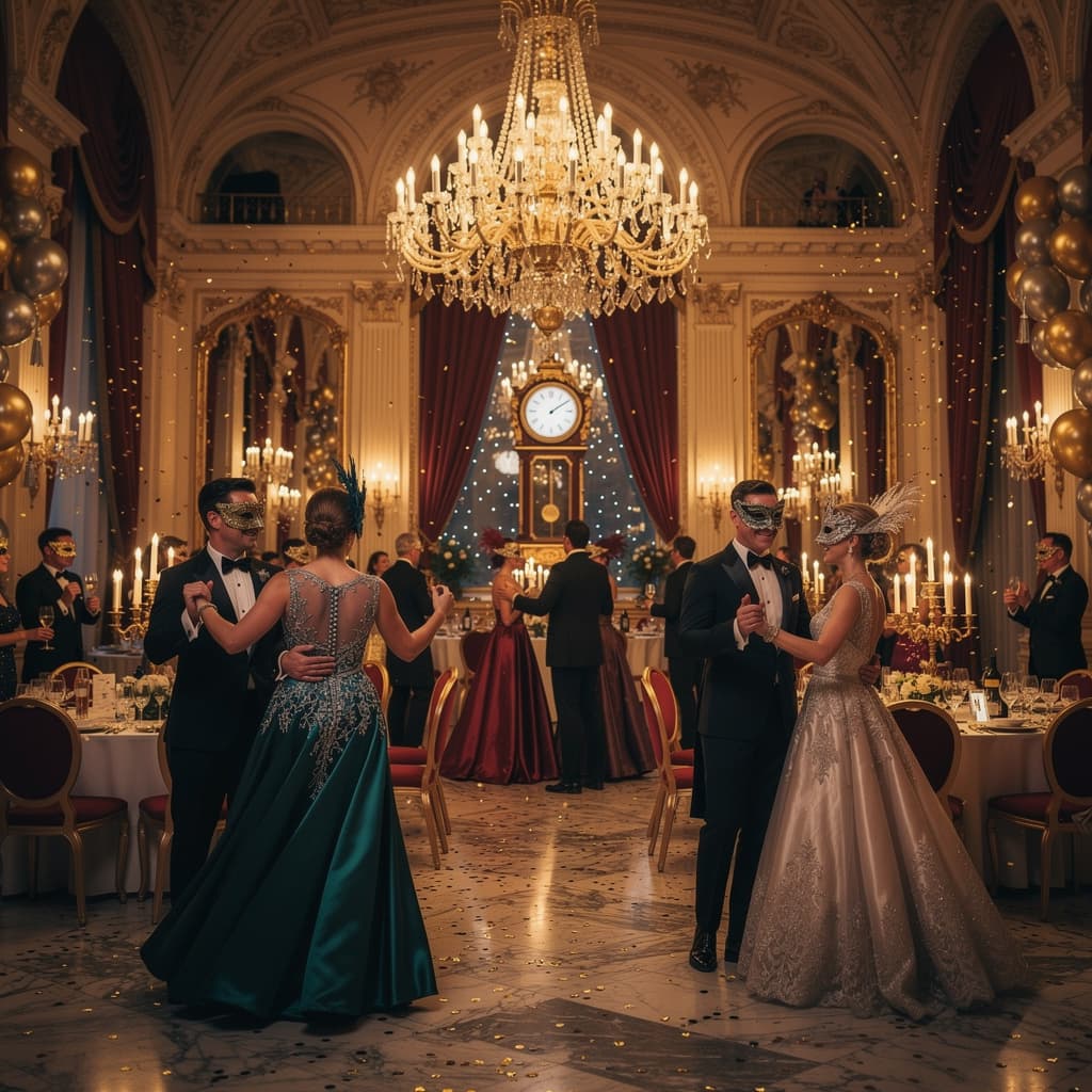 Masquerade Ball example generated with Flux 2 Pro