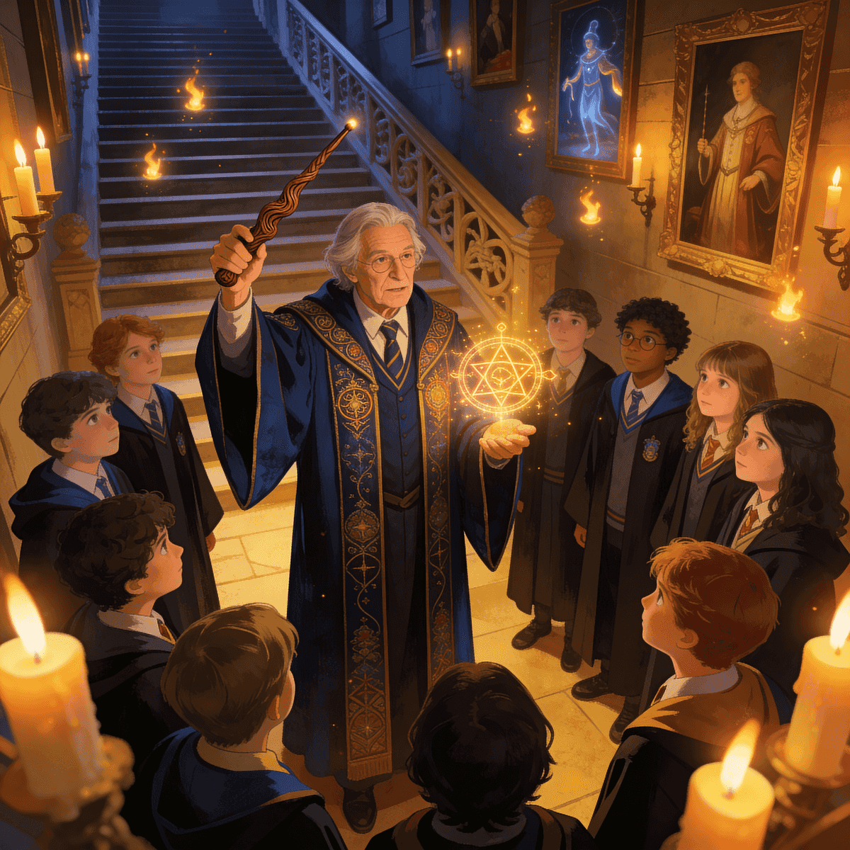 School of Magic example generated with ByteDance SeeDream v4.5