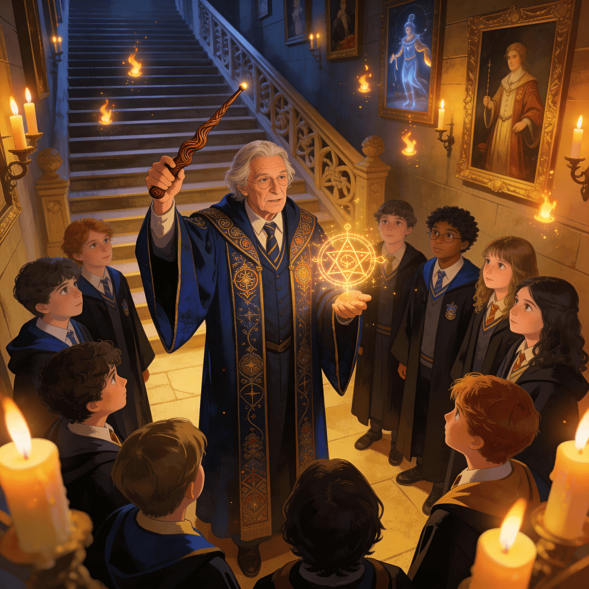 School of Magic example generated with ByteDance SeeDream v4.5