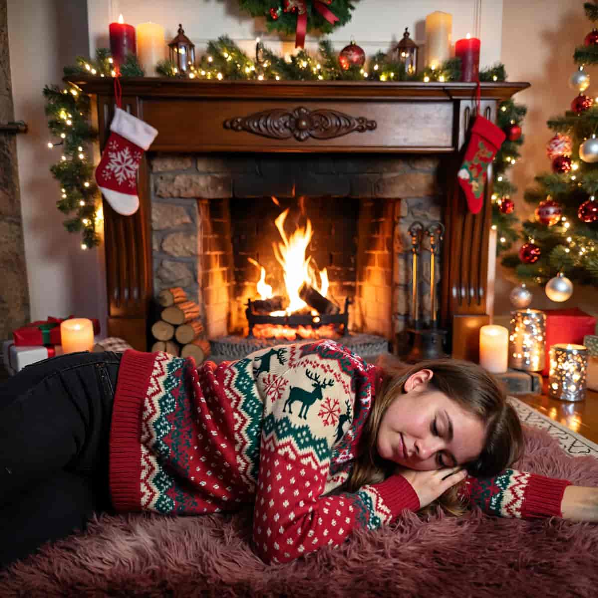 Cozy Christmas example generated with ImagineArt 1.5