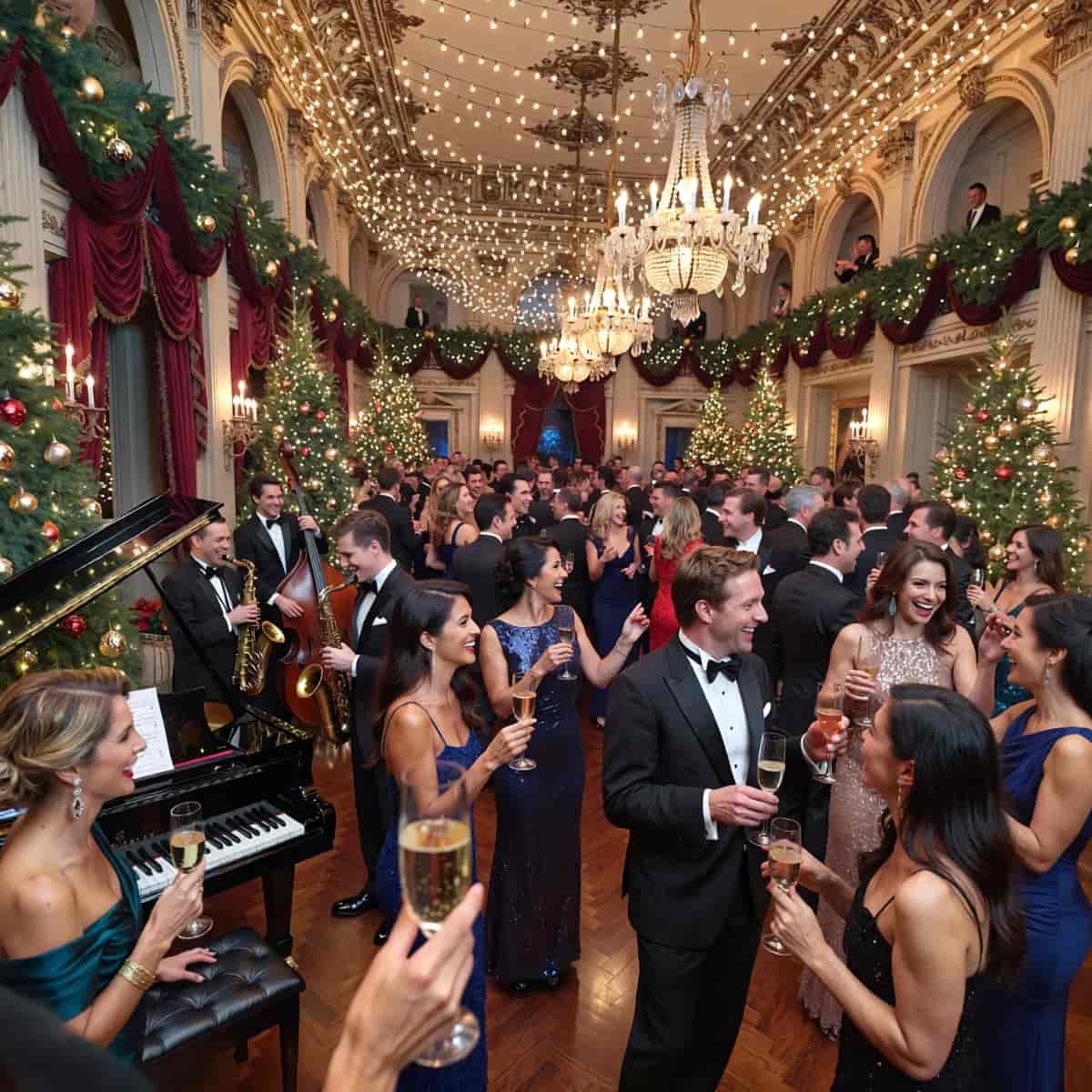 Holiday Party example generated with ImagineArt 1.5