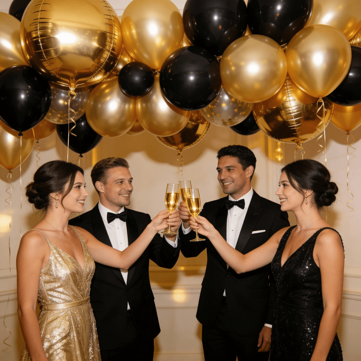 Gold & Black example generated with ByteDance SeeDream v4.5