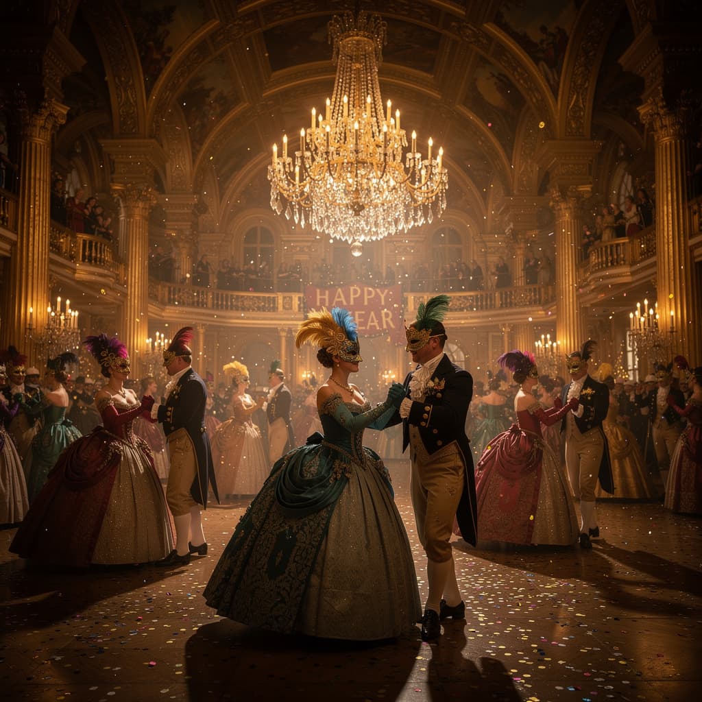 Masquerade Ball example generated with Flux 2 Pro