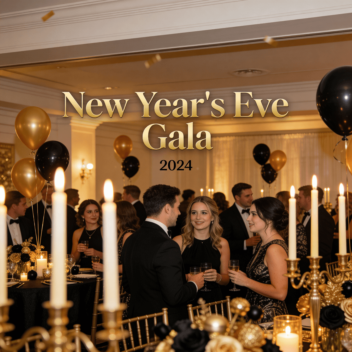 Gold & Black example generated with ByteDance SeeDream v4.5