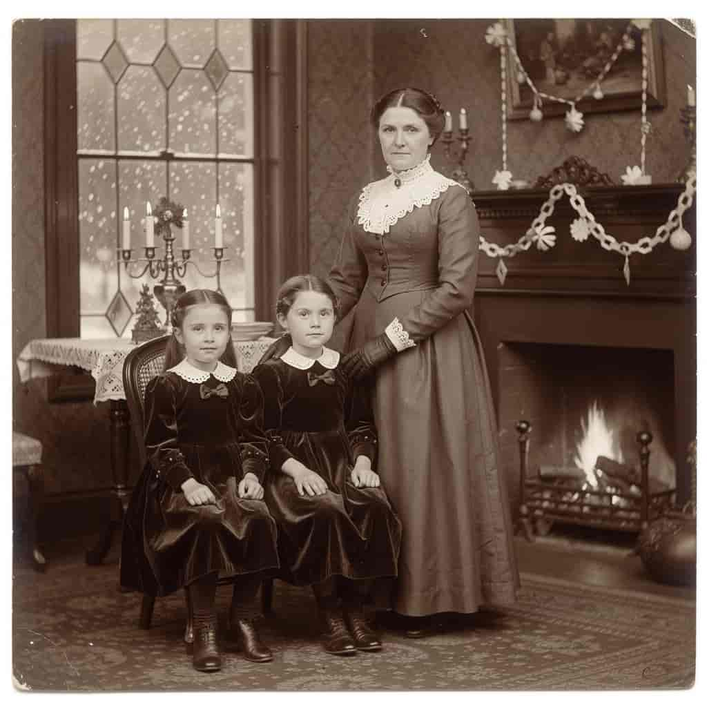 Victorian Holiday example generated with Flux 2 Pro